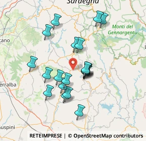 Mappa Unnamed Road, 08030 Isili CA, Italia (13.7505)