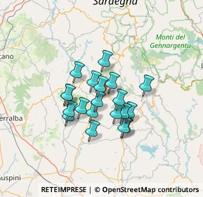 Mappa Unnamed Road, 08030 Isili CA, Italia (10.297)