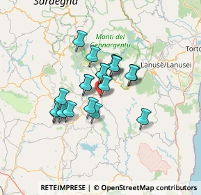 Mappa SP 53, 08030 Escalaplano NU, Italia (10.475)