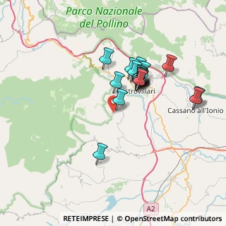 Mappa Piazzale Annunziata, 87010 Saracena CS, Italia (6.618)