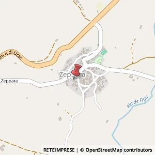 Mappa Via Funtana Bella, 14, 09091 Ales, Oristano (Sardegna)