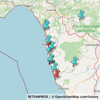 Mappa Via Menestalla snc, 87029 Scalea CS, Italia (13.69917)