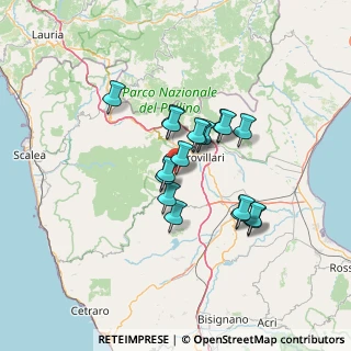 Mappa Via Carlo Pisacane, 87010 Saracena CS, Italia (10.99222)