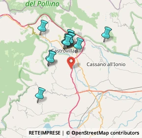 Mappa Contrada Cammarata, 87012 Castrovillari CS, Italia (6.495)