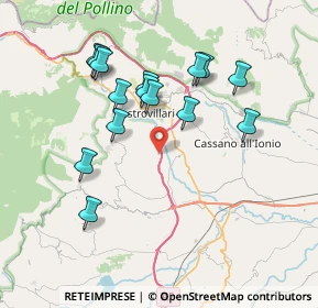 Mappa Contrada Cammarata, 87012 Castrovillari CS, Italia (7.812)