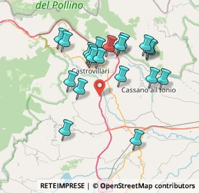 Mappa Contrada Cammarata, 87012 Castrovillari CS, Italia (7.6435)