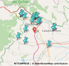 Mappa Contrada Cammarata, 87012 Castrovillari CS, Italia (7.56294)