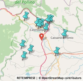 Mappa Contrada Cammarata, 87012 Castrovillari CS, Italia (7.47167)