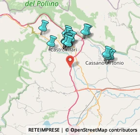 Mappa Contrada Cammarata, 87012 Castrovillari CS, Italia (6.46588)