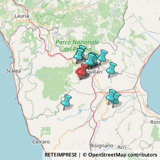 Mappa Via V. Emanuele, 87010 Saracena CS, Italia (9.116)