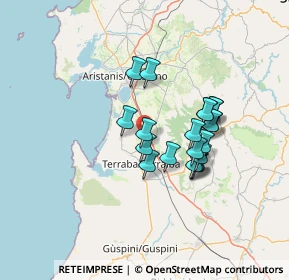 Mappa 09094 Marrubiu OR, Italia (11.9265)