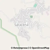 地図 Saracena