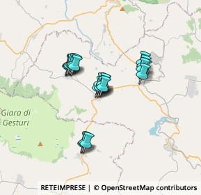 Mappa Via Sassari, 08030 Nuragus NU, Italia (2.721)