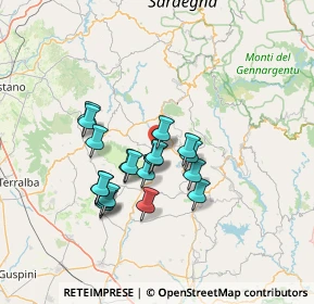 Mappa Via Sassari, 08030 Nuragus NU, Italia (12.28842)