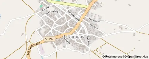 Mappa Nuragus