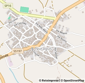 Mappa 08030 Nuragus NU, Italia (0.15)