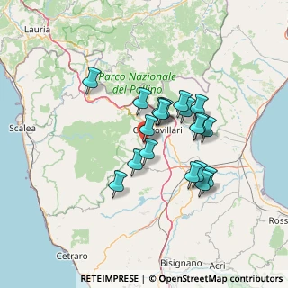 Mappa Via S M Maddalena, 87010 Saracena CS, Italia (12.02895)