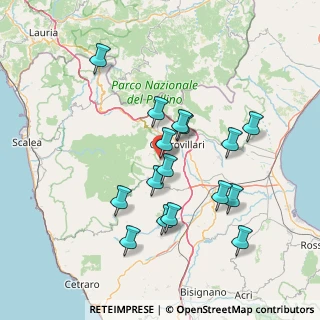 Mappa Via Lamenza, 87010 Saracena CS, Italia (15.04063)