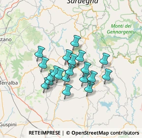 Mappa Via Nuoro, 08030 Nuragus NU, Italia (10.9495)