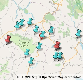 Mappa Via Nuoro, 08030 Nuragus NU, Italia (9.4995)