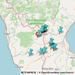 Mappa Via I Maggio, 87010 Saracena CS, Italia (12.95375)