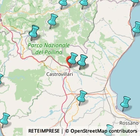 Mappa Via della Montagna, 87010 Frascineto CS, Italia (25.51133)