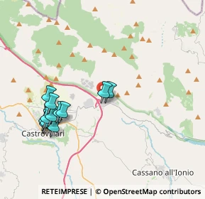 Mappa Via della Montagna, 87010 Frascineto CS, Italia (4.30083)