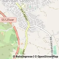 Map Bari Sardo
