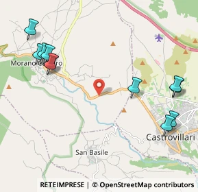 Mappa SP 241, 87012 Morano Calabro CS (2.85909)