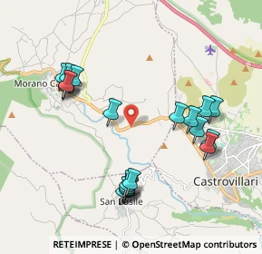 Mappa SP 241, 87012 Morano Calabro CS (2.2525)
