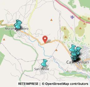 Mappa SP 241, 87012 Morano Calabro CS (3.078)