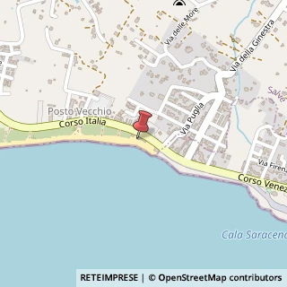Mappa Corso Italia, 3, 73050 Salve, Lecce (Puglia)
