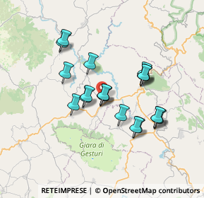 Mappa Vico Nureci, 09080 Nureci OR, Italia (6.434)