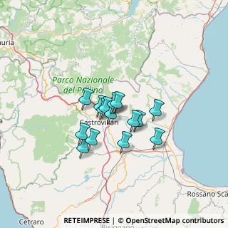 Mappa Via Dorsa, 87010 Frascineto CS, Italia (9.46267)