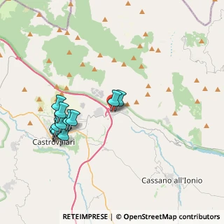 Mappa Via Dorsa, 87010 Frascineto CS, Italia (4.14667)