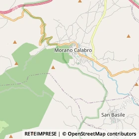 Mappa Morano Calabro