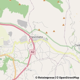 Mappa Frascineto