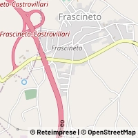 지도 Frascineto