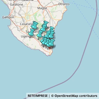 Mappa Via della Repubblica, 73034 Gagliano del Capo LE, Italia (9.49235)