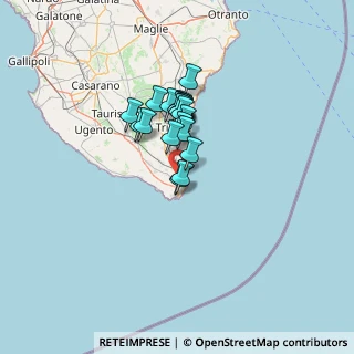 Mappa Via della Repubblica, 73034 Gagliano del Capo LE, Italia (9.277)