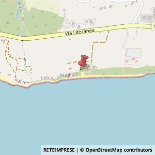 Mappa Litoranea, 73050 Salve, Lecce (Puglia)