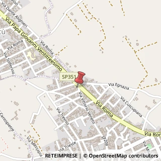 Mappa Via Vittorio Veneto, SNC, 73040 Castrignano del Capo, Lecce (Puglia)