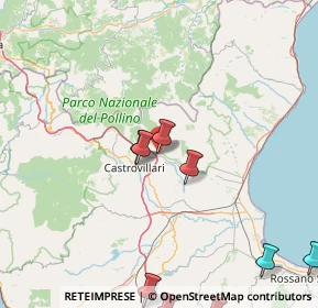 Mappa Via 1º Maggio, 87010 Frascineto CS, Italia (33.36714)