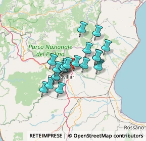 Mappa Via 1º Maggio, 87010 Frascineto CS, Italia (10.334)