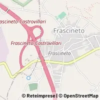 Kaart Frascineto