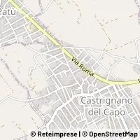Hartă Castrignano del Capo