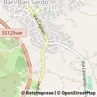 Map Bari Sardo