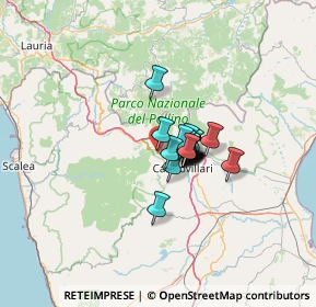 Mappa Via S. Giacomo e Filippo, 87016 Morano Calabro CS, Italia (7.0185)