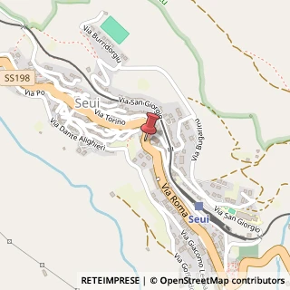 Mappa Via delle Milizie, 2, 08037 Seui, Medio Campidano (Sardegna)