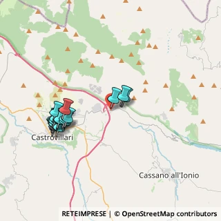 Mappa Via Valentino Arcuri, 87010 Frascineto CS, Italia (4.325)